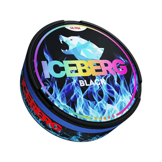 iceberg black - 150mg nicotine pouches
