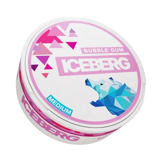 iceberg bubble gum medium - 20mg nicotine pouches