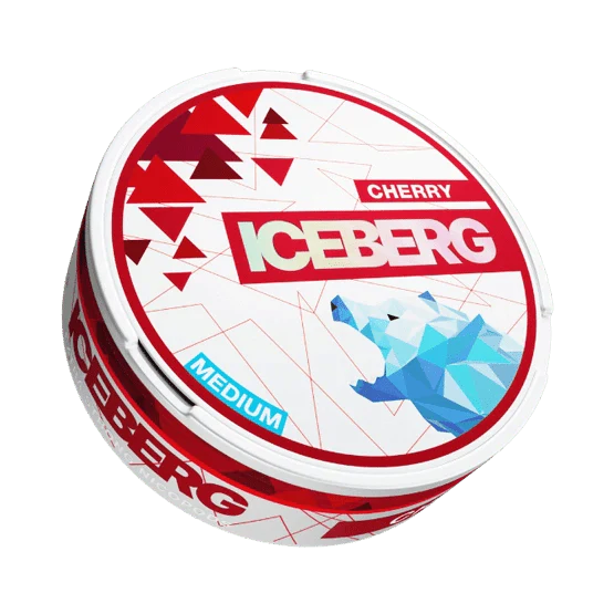 iceberg cherry medium - 20mg nicotine pouches