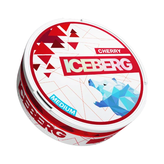 iceberg cherry medium - 20mg nicotine pouches