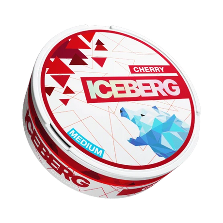 iceberg cherry medium - 20mg nicotine pouches