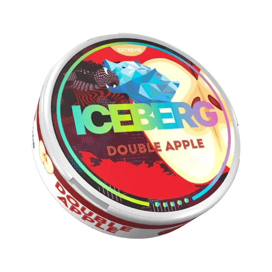 iceberg double apple - 120mg nicotine pouches