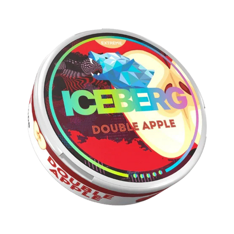 iceberg double apple - 120mg nicotine pouches