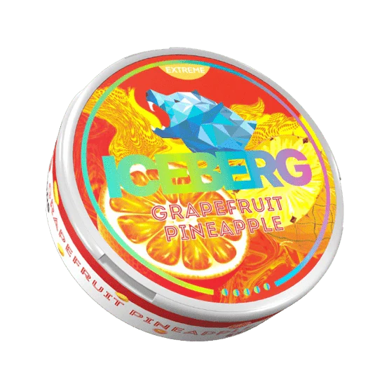 iceberg grapefruit pineapple - 120mg nicotine pouches