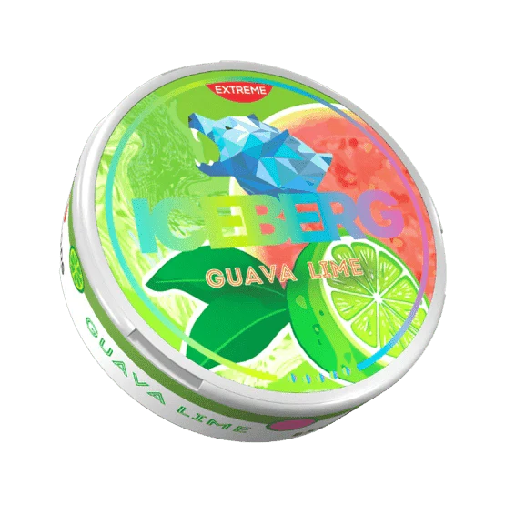 iceberg guava lime - 120mg nicotine pouches