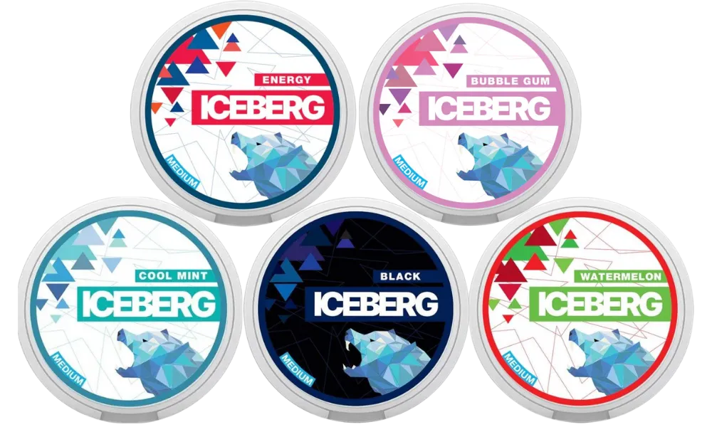 iceberg light bundle nicotine pouches