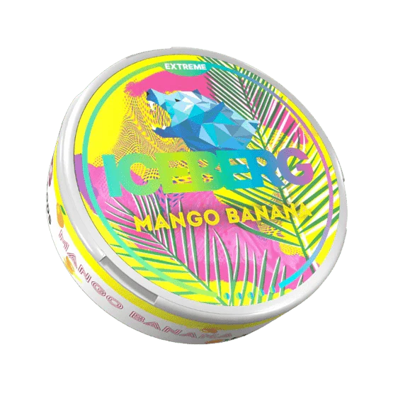 iceberg mango banana - 150mg nicotine pouches
