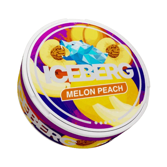 iceberg melon peach - 150mg nicotine pouches