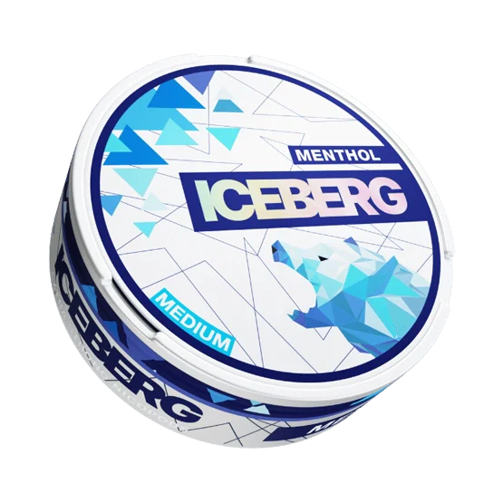 iceberg menthol medium - 20mg nicotine pouches