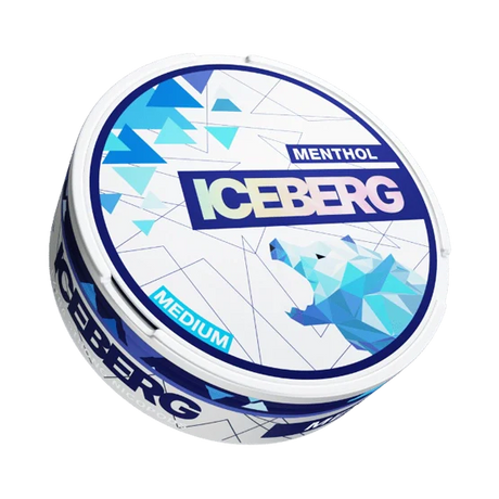 iceberg menthol medium - 20mg nicotine pouches