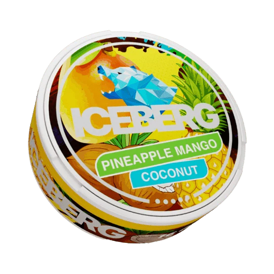 iceberg pineapple mango coconut - 150mg nicotine pouches
