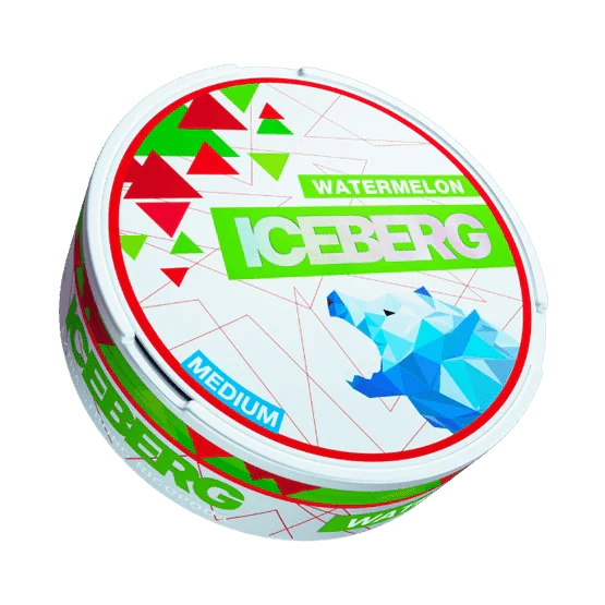 iceberg watermelon medium - 20mg nicotine pouches