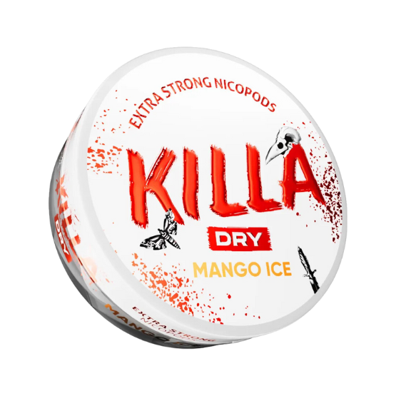 killa mini mango ice - 8.25 mg nicotine pouches