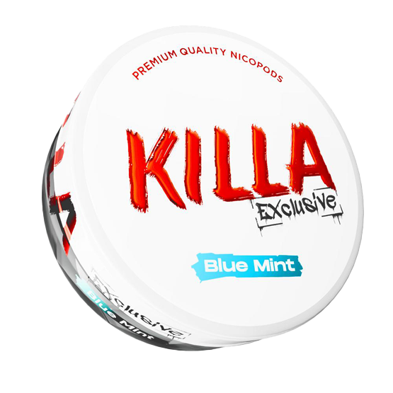 killa exclusive blue mint - 16.5mg/g nicotine pouches