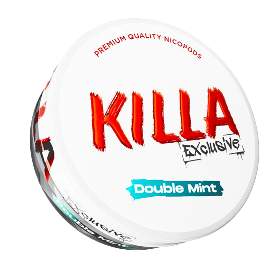 killa exclusive double mint - 16.5mg/g nicotine pouches