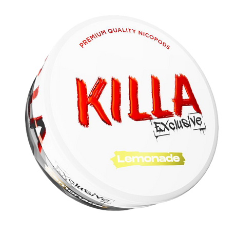 killa exclusive lemonade - 16.5mg/g nicotine pouches