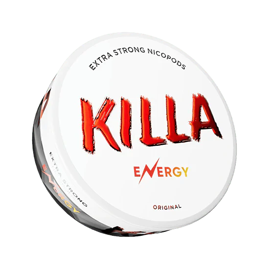 killa energy - 16mg nicotine pouches