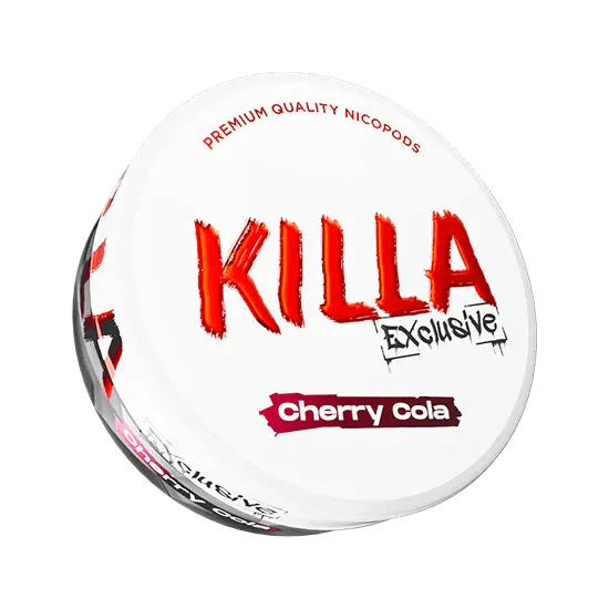 killa exclusive cherry cola - 16.5mg/g nicotine pouches
