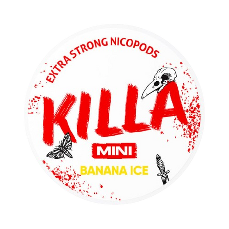 killa mini banana ice nicotine pouches