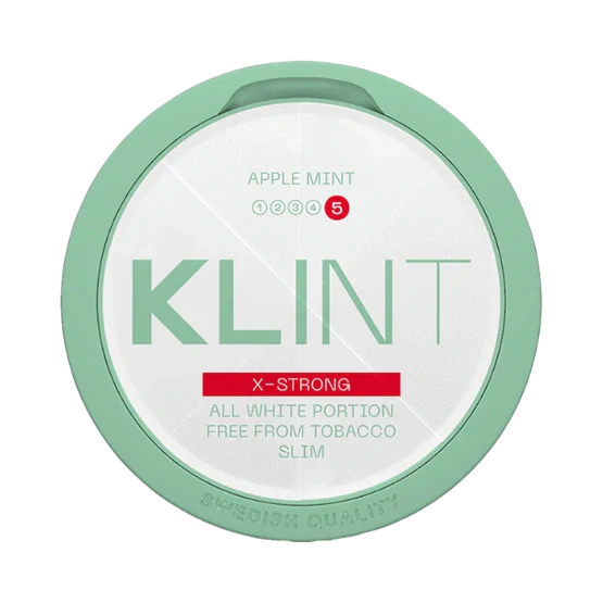 klint apple mint - 16.4mg nicotine pouches