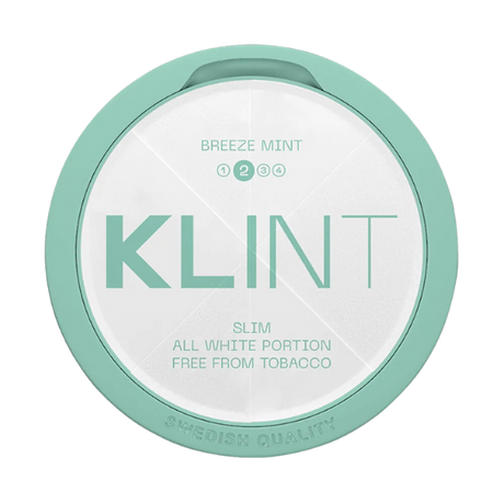 klint breeze mint - 5.6mg nicotine pouches