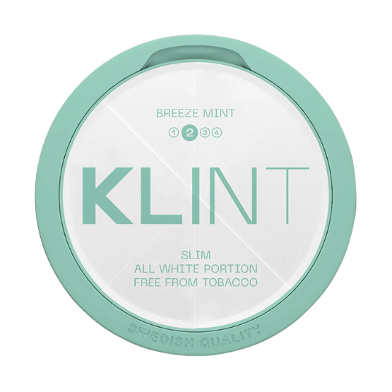 klint breeze mint - 5.6mg nicotine pouches