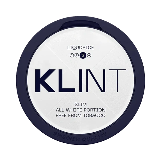 klint liquorice - 12mg nicotine pouches