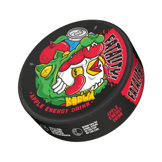 kurwa apple energy drink - 47mg nicotine pouches