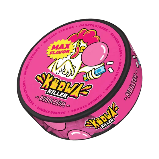 kurwa bubblegum - 50mg nicotine pouches