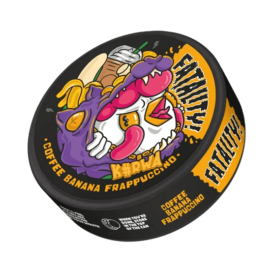 kurwa coffee banana frappuccino - 47mg nicotine pouches