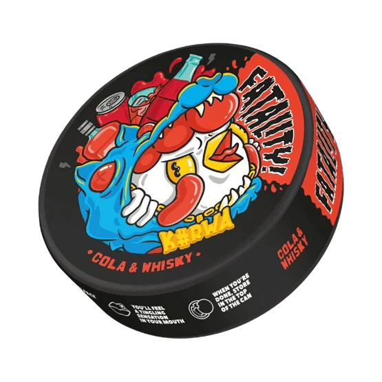 kurwa cola whisky - 47mg nicotine pouches