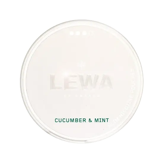 lewa cucumber mint nicotine pouches