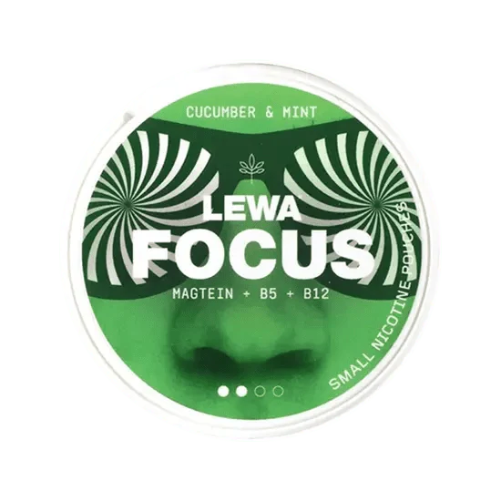 lewa focus cucumber mint nicotine pouches