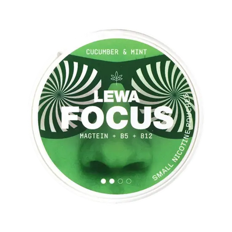 lewa focus cucumber mint nicotine pouches