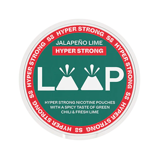 loop jalapeno lime hyper strong nicotine pouches