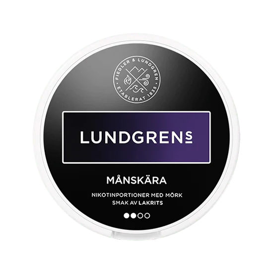 lundgrens månskära nicotine pouches