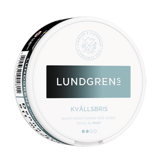 lundgrens kvã¤llsbris - 8mg nicotine pouches