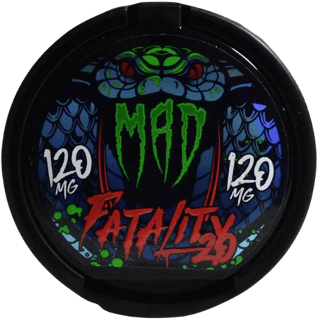 mad fatality - 120mg nicotine pouches