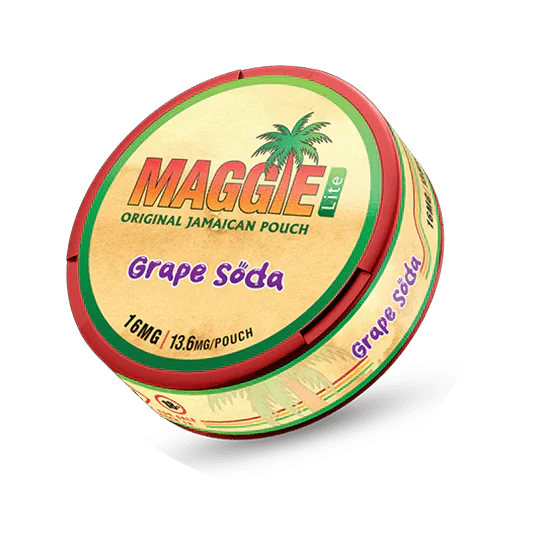 maggie grape soda lite nicotine pouches