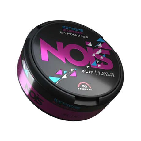 nois extreme blueberry - 50mg/g nicotine pouches