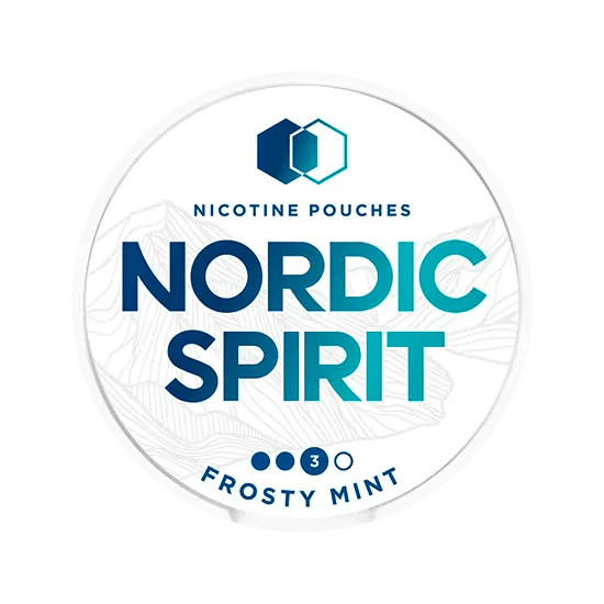 nordic spirit frosty mint strong - 14 mg nicotine pouches