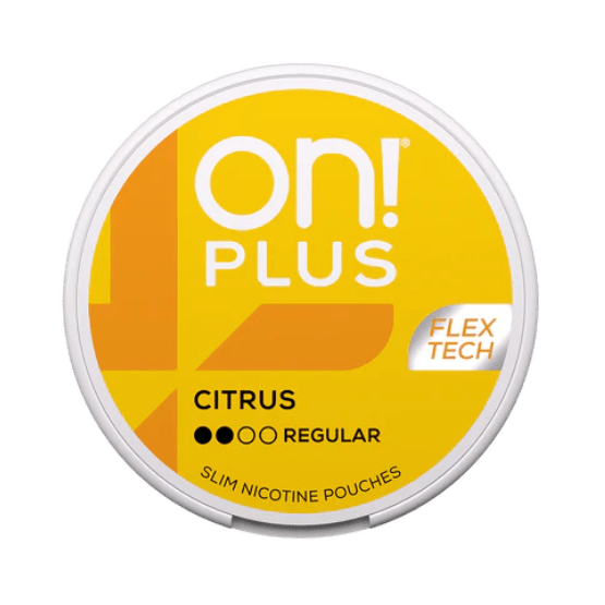 on! plus citrus - 6mg nicotine pouches