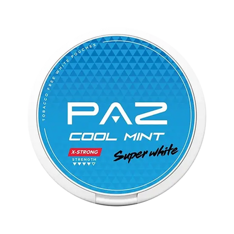 paz cool mint x strong nicotine pouches