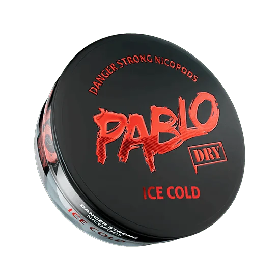 pablo dry ice cold nicotine pouches