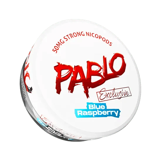 pablo exclusive blue raspberry - 30mg nicotine pouches
