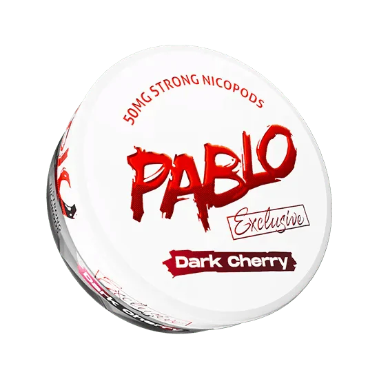 pablo exclusive dark cherry - 30mg nicotine pouches