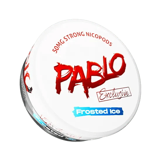 pablo exclusive frosted ice - 50mg nicotine pouches