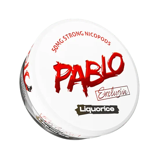 Pablo Exclusive Liquorice 30mg nicotine pouch