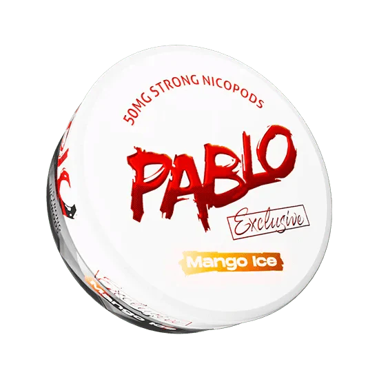 pablo exclusive mango ice - 50mg nicotine pouches