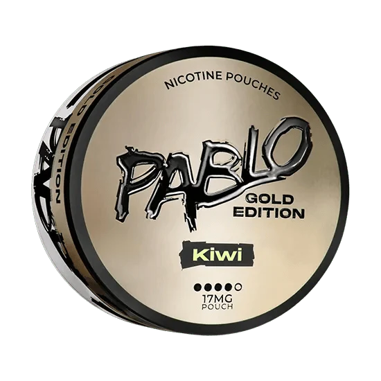 pablo kiwi – gold edition nicotine pouches 17mg